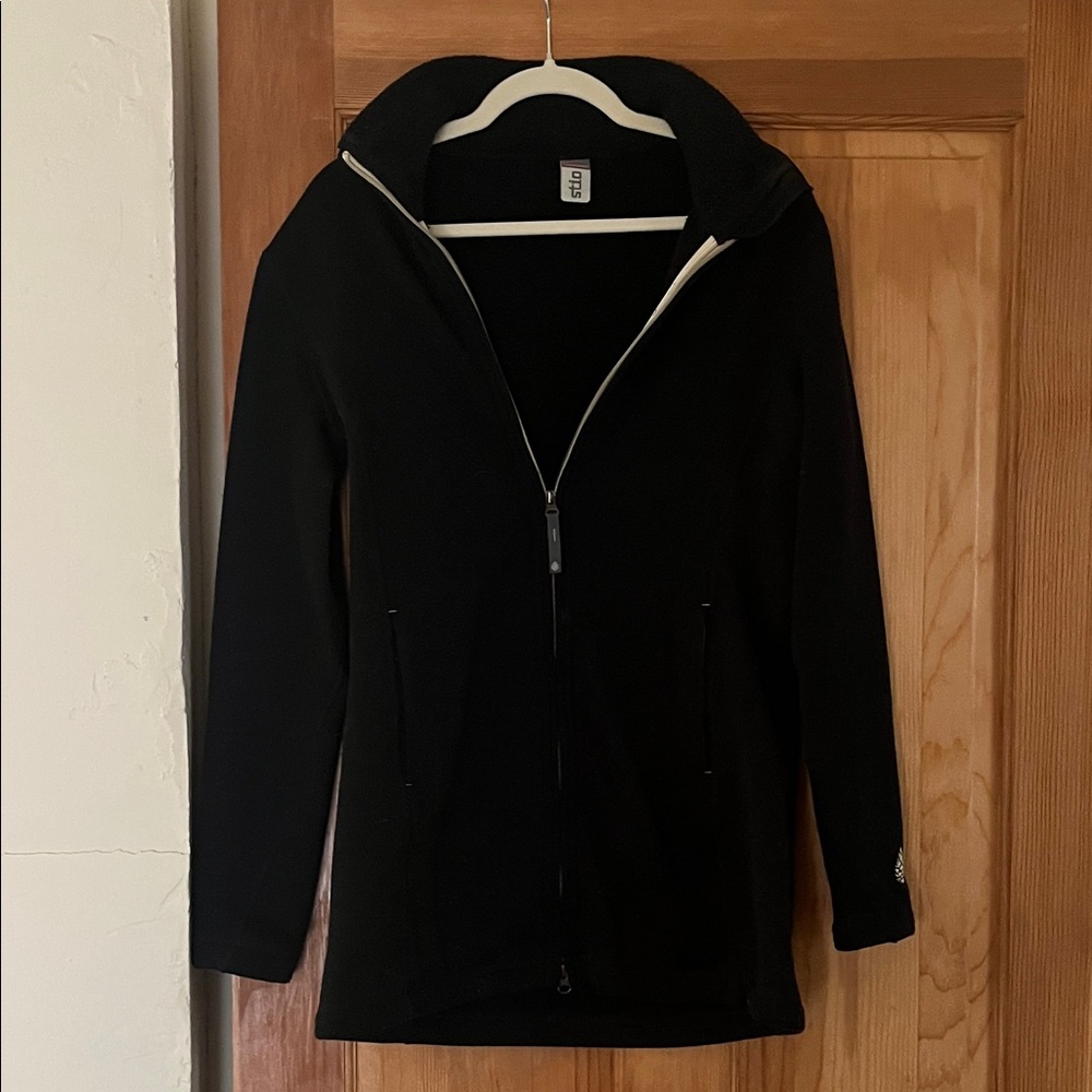 Stio Black long fleece
